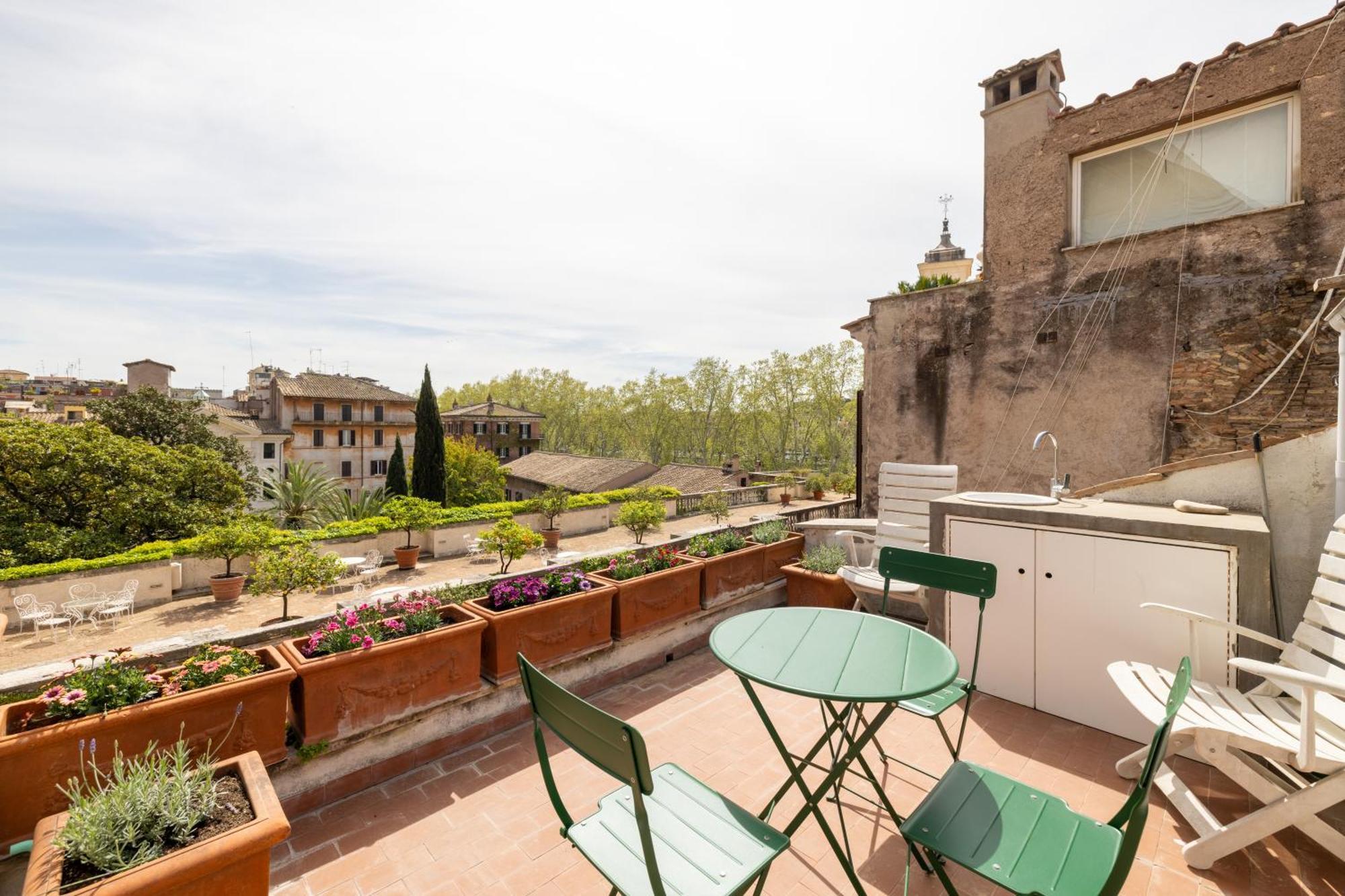 Farnesi Terrace Penthouse Appartamento Roma